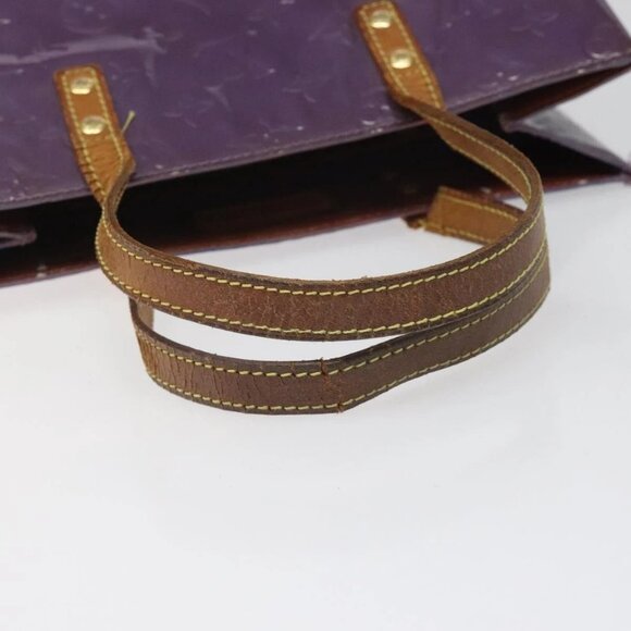 LOUIS VUITTON Monogram Vernis Reade MM Tote Bag Viole - Picture 7 of 16